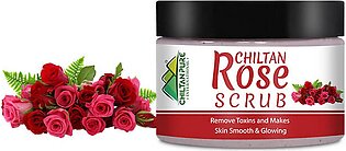 Rose Face & Body Scrub – Gentle Smoothing Face Scrub – Exfoliate & Moisturize Skin, Good For All Skin Types