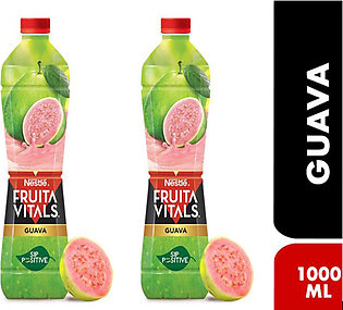 2x Nestle Fruita Vitals Guava Juice 1000ml