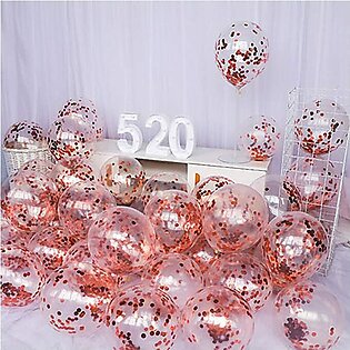 10pcs Red Confetti Ballons , Confetti Balloons , Confetti Balloons For Birthday , Baby Shower , Decoration , Confetti Balloons Set , Confetti Sprinkles
