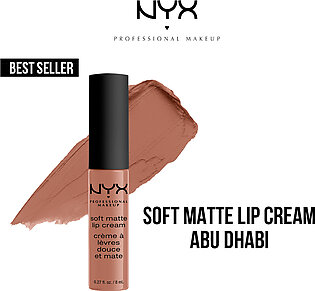 NYX Cosmetics Soft Matte Lip Cream Liquid Lipstick - 09 Abu Dhabi