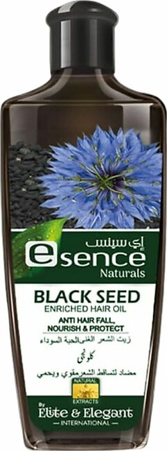Elite & Elegant 100 Ml Black Seed (kalonji) Hair, Massage Oil For Dry Damaged Hair & Growth - Oil Hair Care Support, Joints, Digestion, Hair & Skin - 100 Ml
