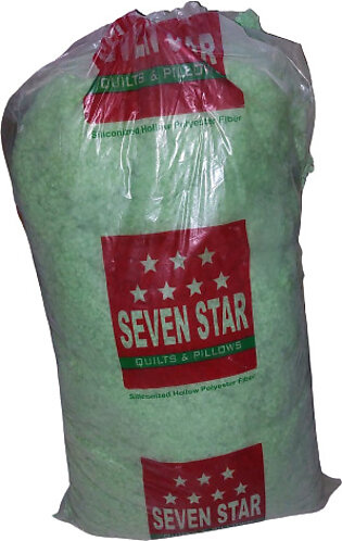 Pack Of 5kg Siliconized Ball Fiber Pillow Filling Cushion Filling Green By Hk Dealer