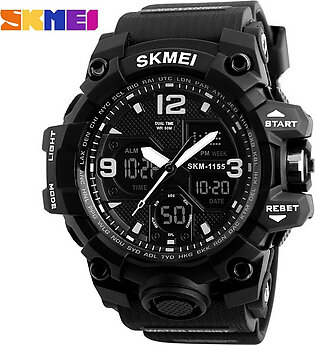 SKMEI Men Watches Military Sports Watch Men Brand Luxury Skmei Men's Quartz Digital Casual Outdoor 50m Waterproof Wrist Watch 1155