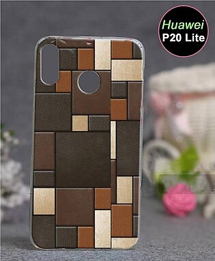 For Huawei P20 Lite Cover Case - Leather Style Cover