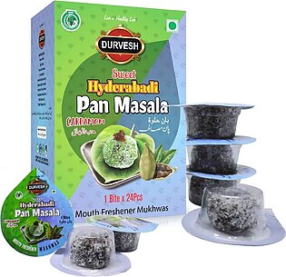 Pan Masala Sweet Hyderabadi Pan Masala Cardamom Flavour 24 Pcs -pan Ball-mouth Freshener Mukhwas Elaichi Flavour