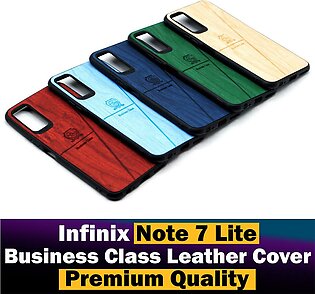 Infinix Note 7 Lite Back Cover Premium Quality Business Class Leather Case For Infinix Note 7 Lite