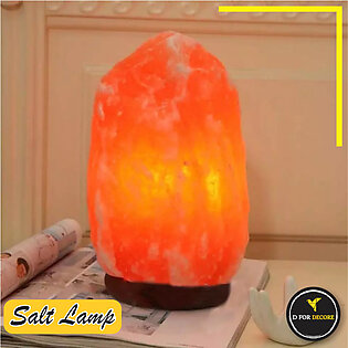 Himalayan Salt Lamp For Home Decoration, Night Light, Pink Salt Lamp, Salt Lamp Bulb, Rock Salt Lamp, Asthma And Allergy Patients To Clean Room Atmosphere