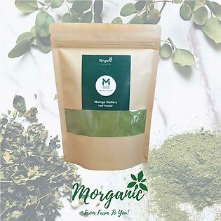 Organic Moringa Powder - 250g Supergreen Leaf Powder