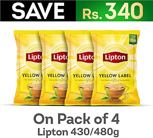Pack Of 4 Lipton 430gm