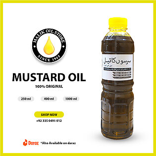Mustard Oil-400ml-naturely Pure Quality Product