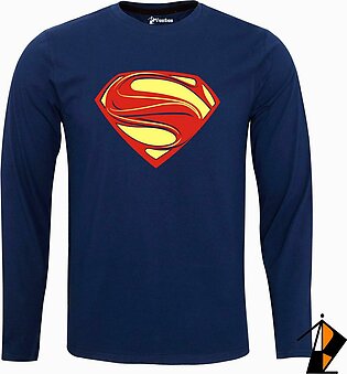 Vestes Superman Cotton Full Sleeve T Shirt For Men