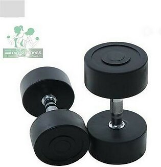 2KG Stylish Rubber Coated Dumbbell Fitness Home Gym Home Exercise Dumbell