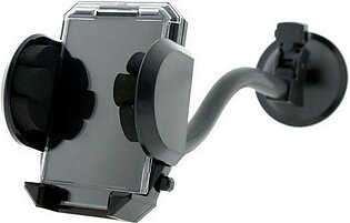 Universal Mobile Holder For Car & Desk - Black