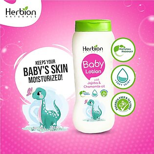 Natural Baby Lotion | 100% Paraben Free | Body Moisturizer | Enriched With Jojoba And Chamomile Oil | Head To Toe | 200ml Product