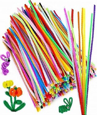Pack Of 50 - Pipe Cleaner Velvet Sticks