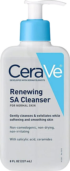 Cerave Renewing Sa Cleanser For Normal Skin Usa