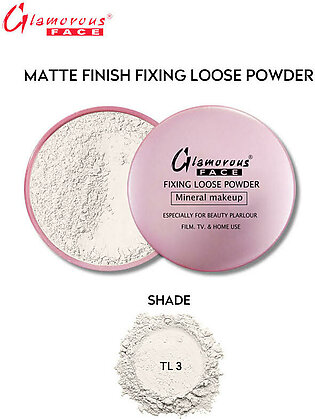 Glamorous Face HD Mineral Matte Finish Fixing Loose Powder