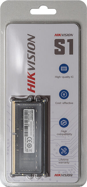 Hikvision S1 4gb Ddr3 Ram-1600mhz For Laptop