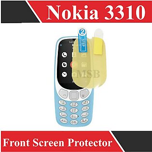 Nokia 3310 Front Jelly Protector Soft Film Protection Hydrogel Tpu Film Protector For 3310 - Transparent