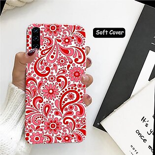 Samsung A70 Back Cover Case - Floral Cover