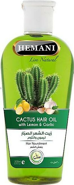 Hemani Herbal - Cactus Hair Oil 200ml