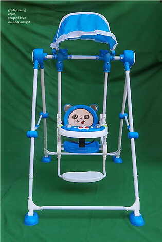 Baby Swing With Music & Lights