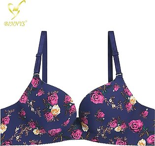 Flourish Lace Charm Non-Padded Full Cover Disclosure Bra Plus Size for  girls / womens