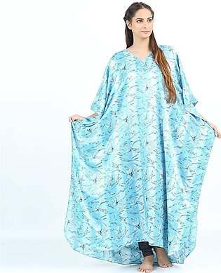 Valerie Night Suit- Floral Printed Long Gown For Women Sleep Wear For Women- Nighty-