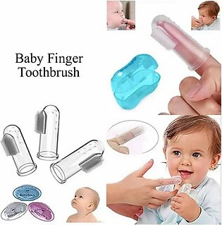 Babies Finger Toothbrush Professional Care Infant Toothbrush Silicone Material+box-babies Necessities