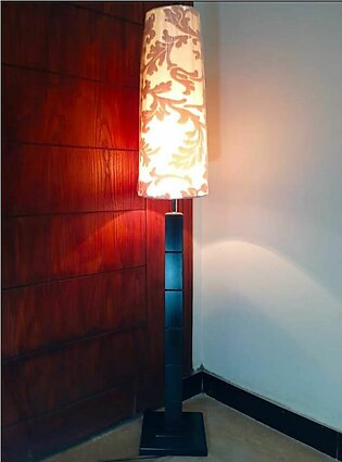 modern wooden floor lamp