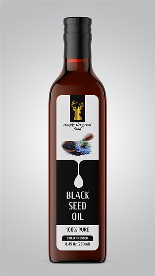 Black Seed Oil 250 Ml (simply The Great Food) زيت الخروع