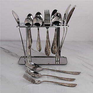 Chef 29 Pcs Stainless Steel Cutlery Set Special Edition Food Grade 304 Series-laser