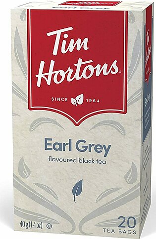 Tim Hortons Early Grey Black Tea Bags