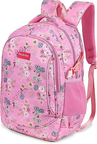 Pink Colour School Bags For Teen Age Girls Best Quality Bags For School Girls 