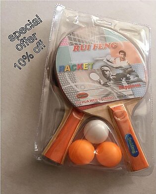 Ab Table Tennis Set Of Bats And Balls