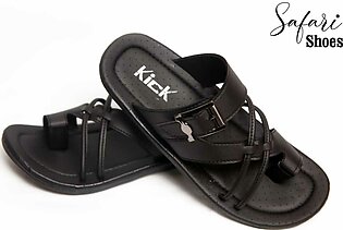 Safari Shoes-synthetic Leather Handmade Slipper For Men-(2022)