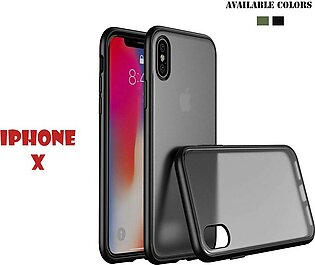 Iphone X Translucent Matte Back Cover