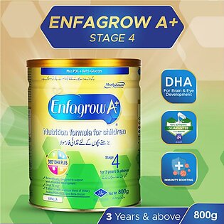 Enfa Enfagrow A+ Stage 4 Baby Formula Milk Powder 3 to 6 Years 800gm