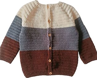 Handmade Vintage Crochet Sweaters For Babies And Kids
