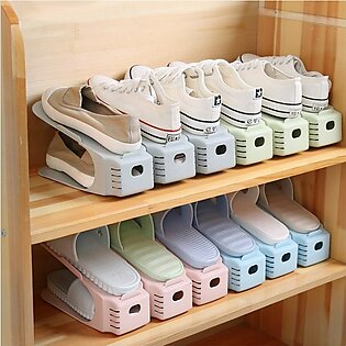 Shoe Slots Organizer Double up the space in your shoe rack with our Shoe Organizer!