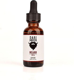 Cedar Wood Beard Oil Dari Mooch Best Beard Oil For Grooming 30ml