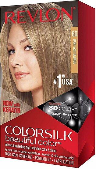 colorsilk hair color 3D technology (dark ash blond #60)