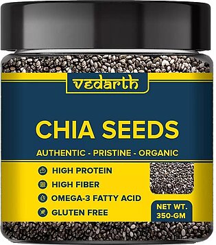 Naturewell Organic Chia Seed For Weight Loss Super Food Raw Chia Seeds (350 G)