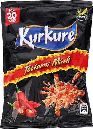 15 Packet Of Kurkure Chips Toofaani Mirch 37 Gm