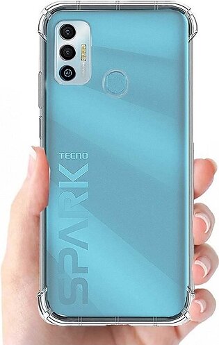 Tecno Spark 7 Spark 7t Back Cover Transparent Soft Silicone Crystal Clear Case For Tecno Spark 7 Spark 7t