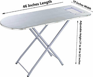 High Quality Foldable Iron Stand Adjustable Iron Table & Stand - Folding Ironing Stand