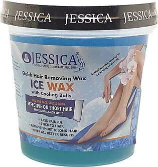Jessica Quick Hair Removing Ice Wax For Face & Body - 1000gm Strip Wax