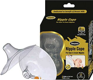 Nip ple Cope - Nipples Protector Ultra Thin & Soft Semi Circle Shape Deepsea Life Sciences