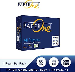 Paperone All Purpose 80gsm F4 Printing Paper ( 1ream )