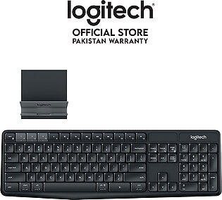 Logitech K375s Multi-device Wireless Bluetooth Keyboard & Stand Combo With Logitech Flow Technology